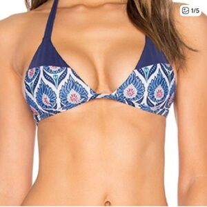 Tavik‎ Palm Desert Monaco Bikini Top Womens Size Small White Sand NWT